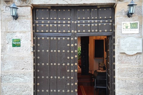 Entrada a la Casa Rural Los Girones Pacheco